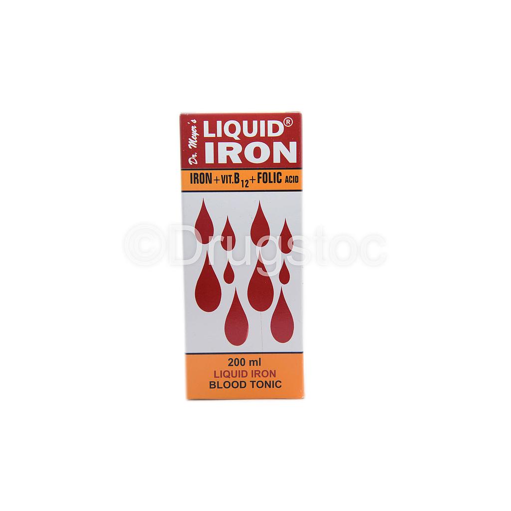 Dr Meyer's Liquid Iron Tonic 200mL
