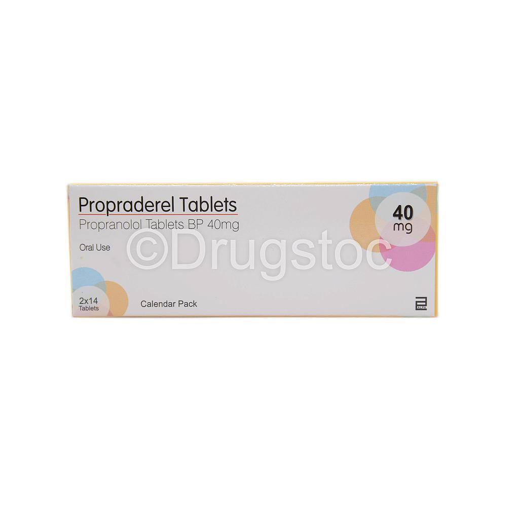 Propraderel 40mg Tablets x 28''