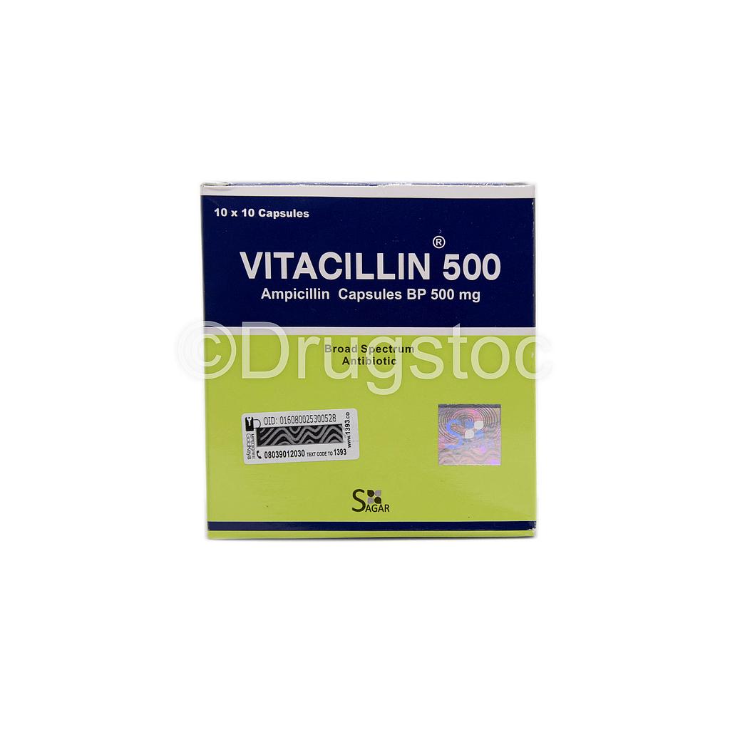 Vitacillin 500mg Capsules x 100''