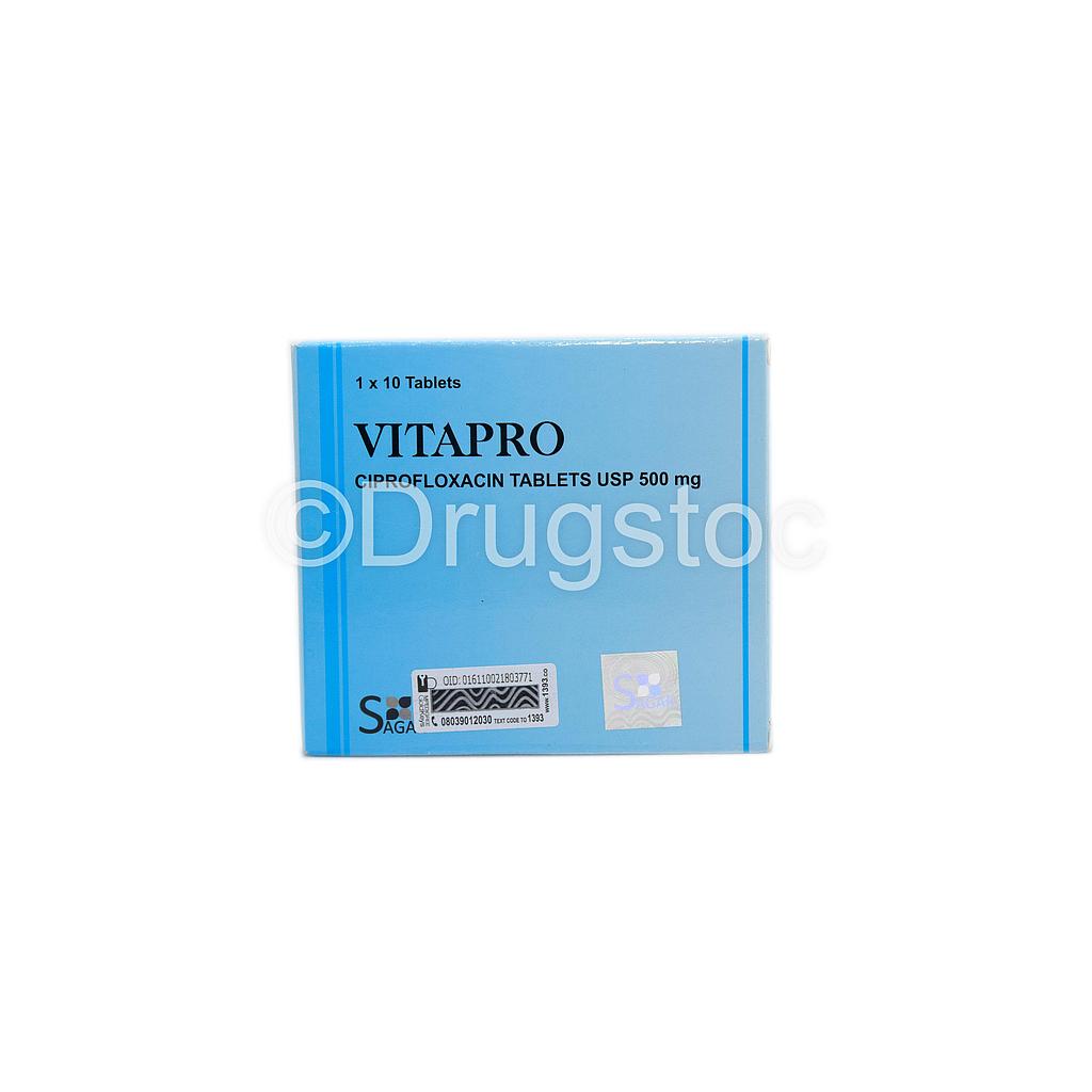 Vitapro 500mg Tablets x 10''