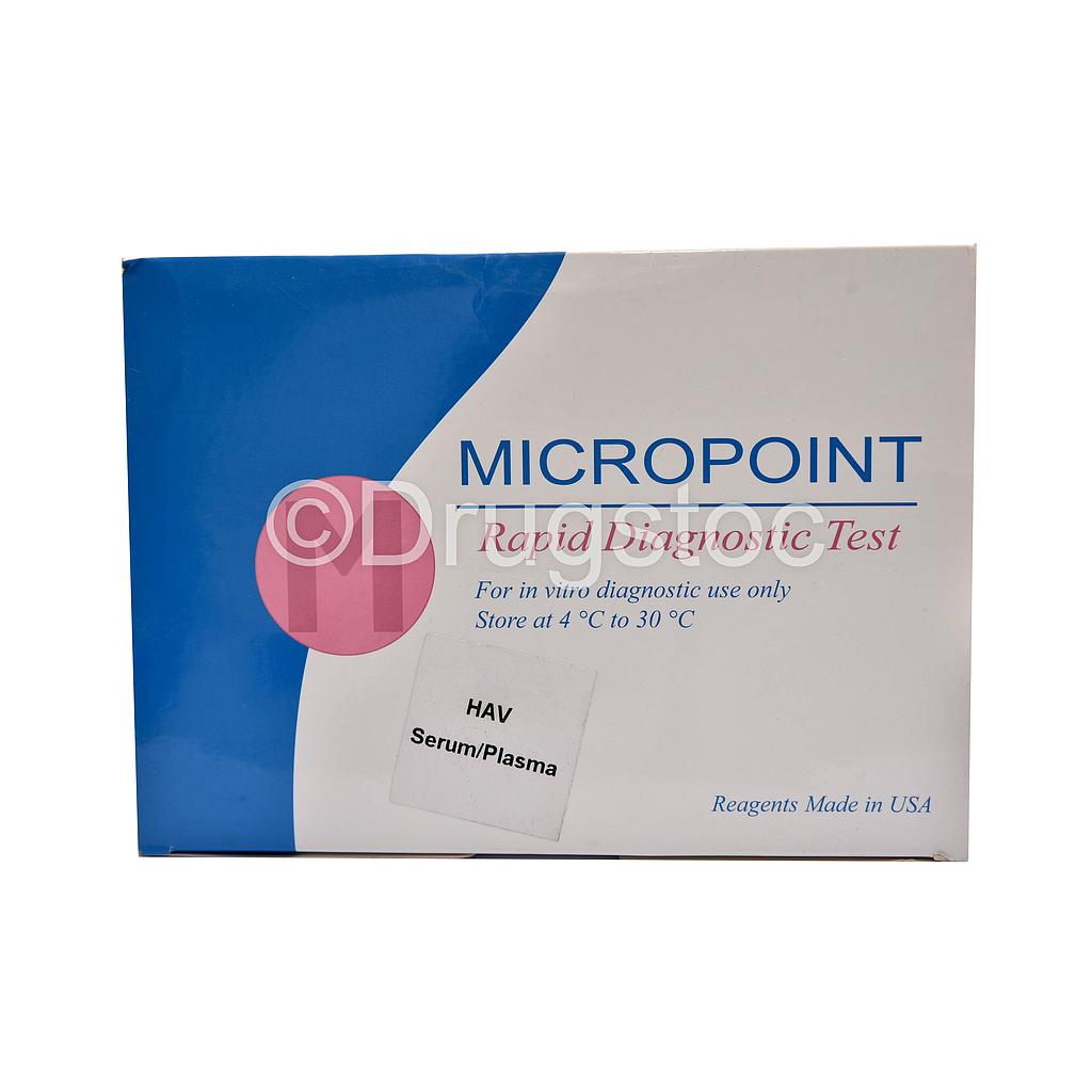 Micropoint HAV Test Cassette x 25