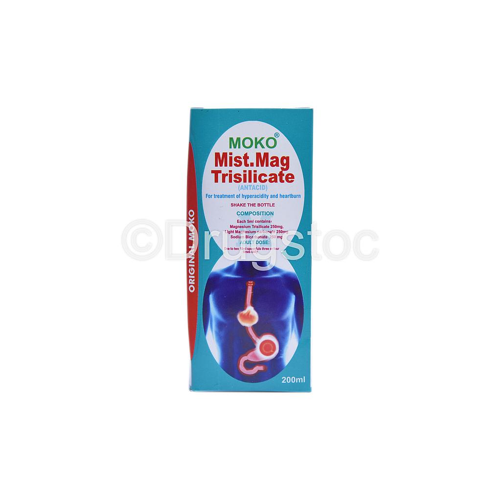 Moko Mist Mag Trisilicate 200mL