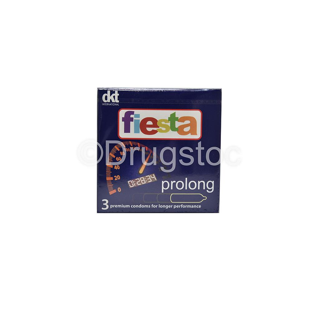 Fiesta Condom Prolong x 3