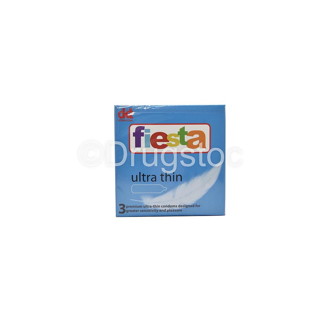 Fiesta Condom Ultra Thin x 3