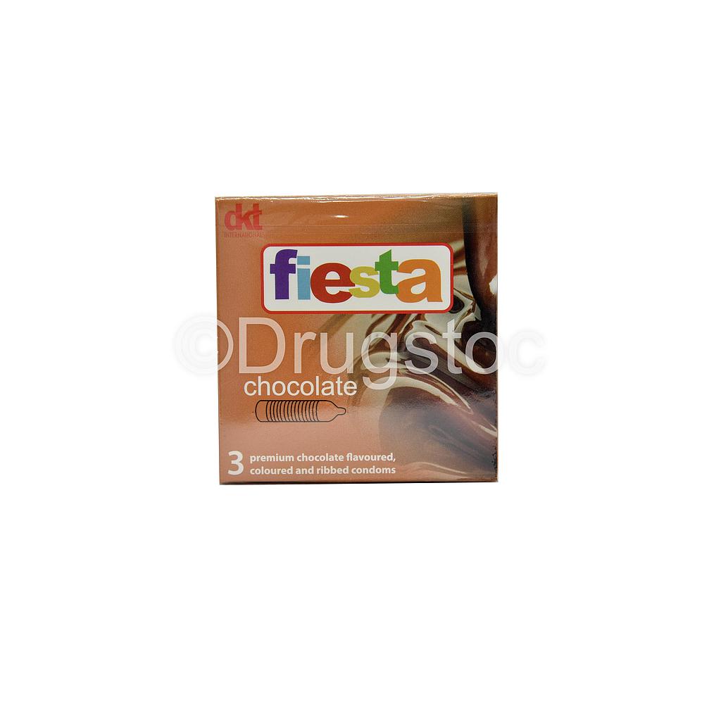 Fiesta Condom Chocolate x 3