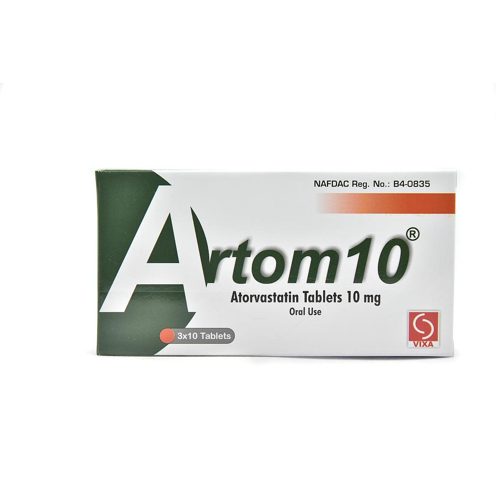 Artom 10mg Tablets x 30''