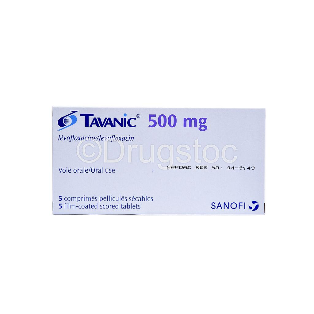 Tavanic 500mg Tablets x 5''