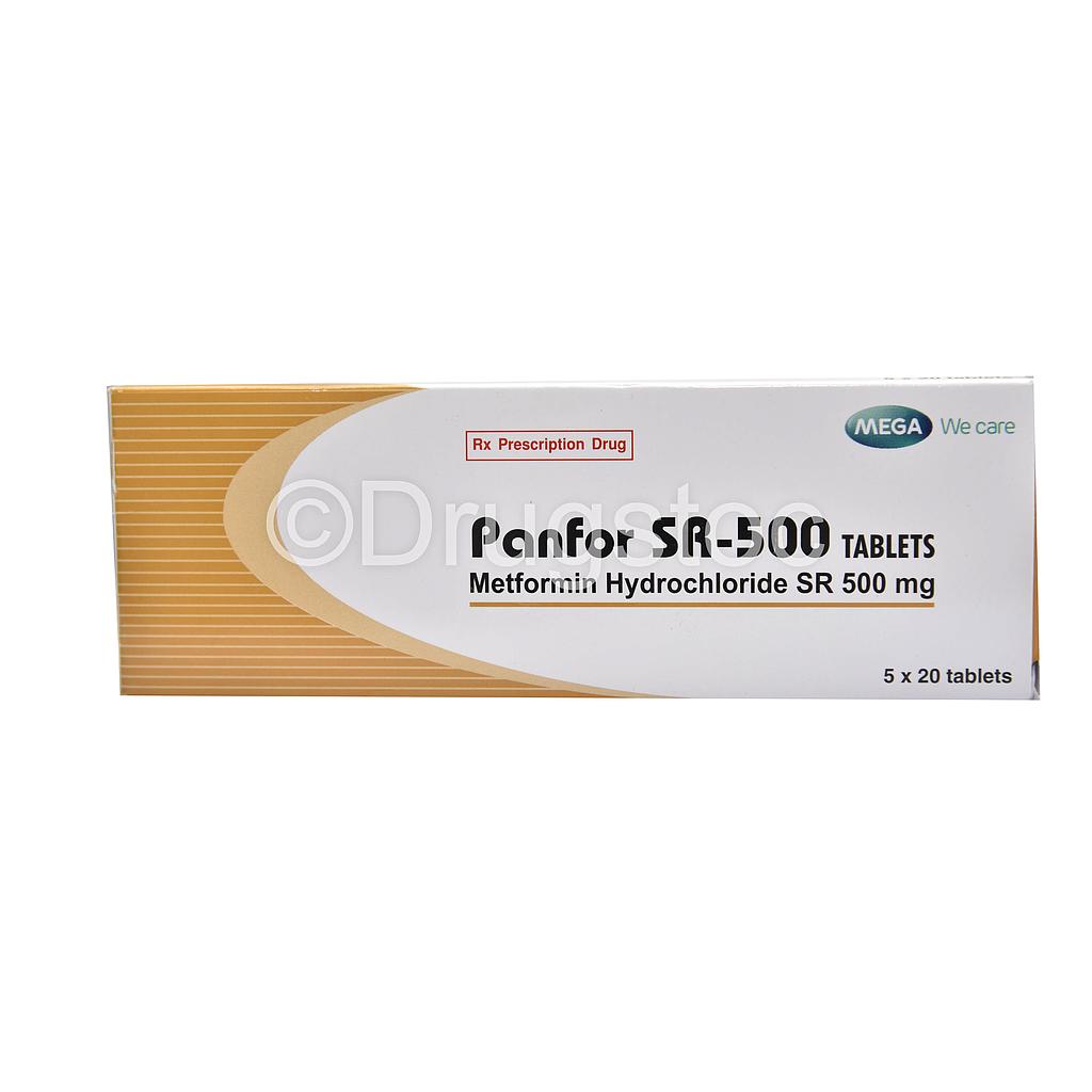 Panfor SR-500mg Tablets x 100''