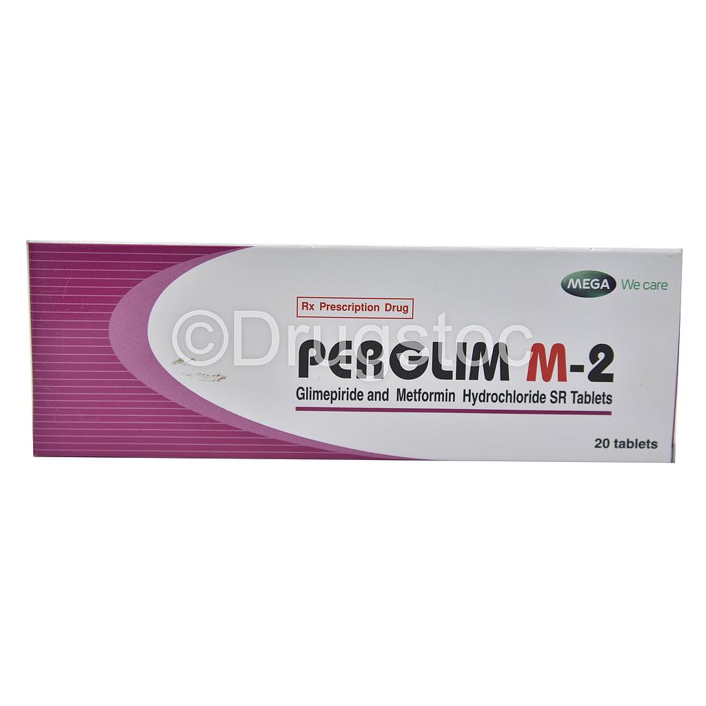 Perglim M-2  Tablets x 30''