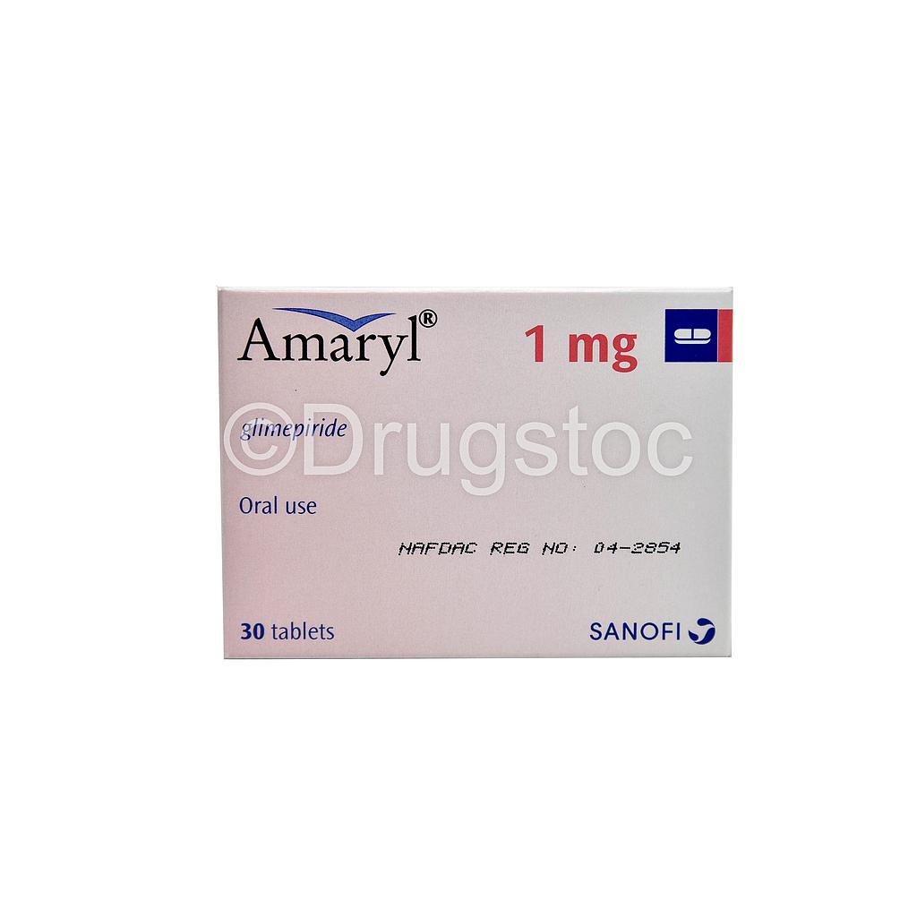 Amaryl® 1mg Tablets x 30''