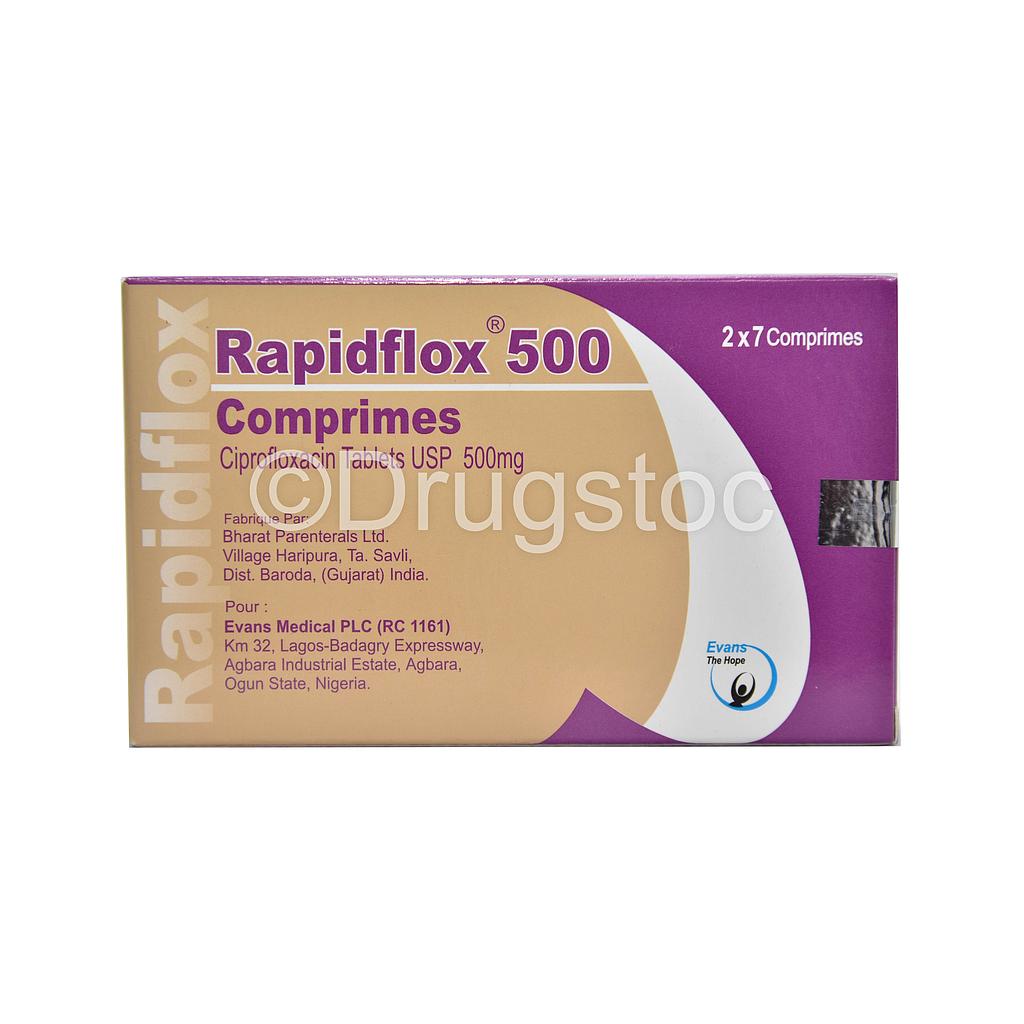 Rapidflox 500mg Tablets x 14''
