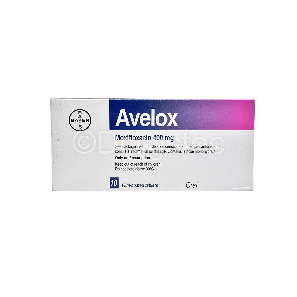 Avelox 400mg Tablets x 10''