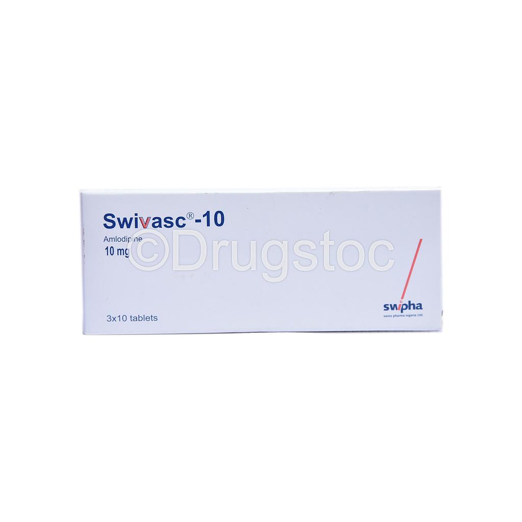 Swipha Amlodipine 10mg Tablets x 30''