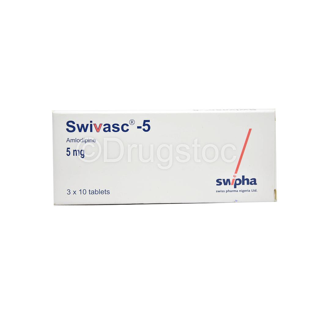 Swipha Amlodipine 5mg Tablets x 30''