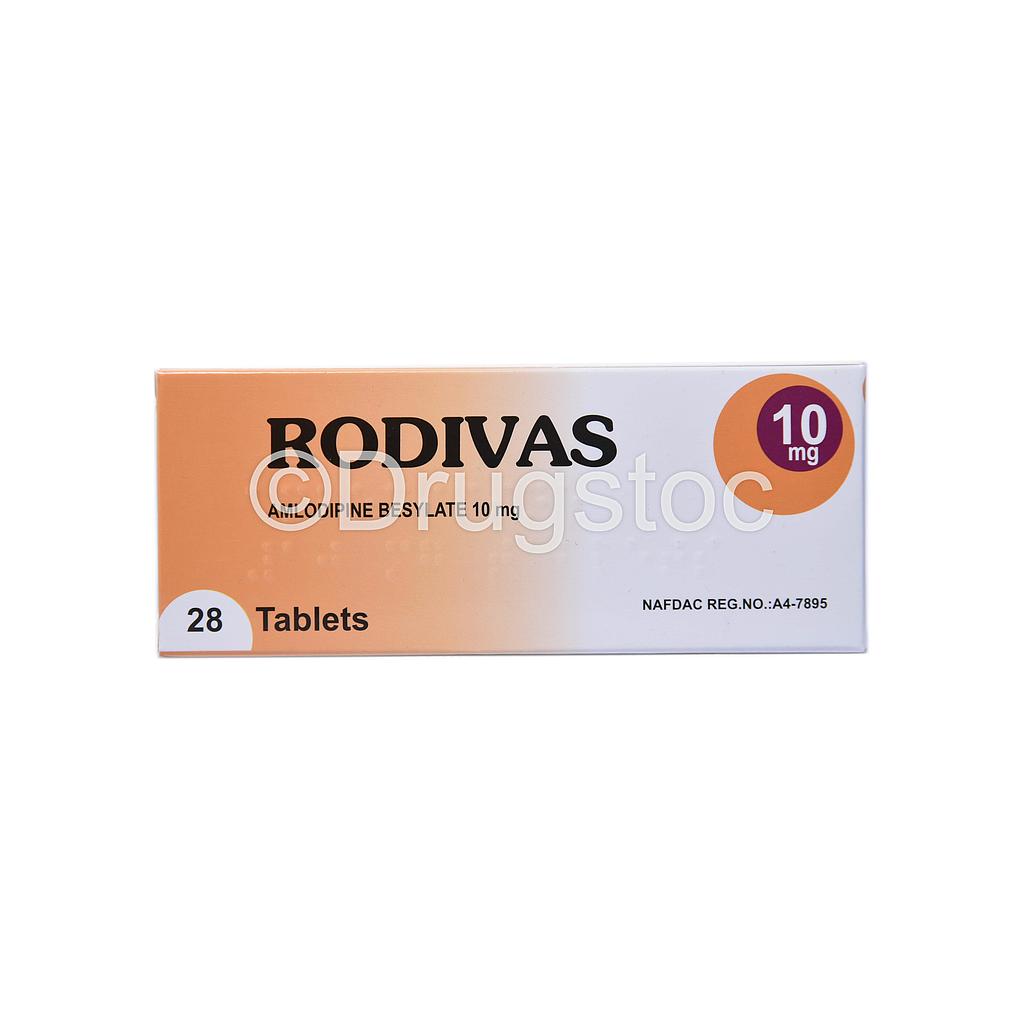 Rodivas 10mg Tablets x 28''