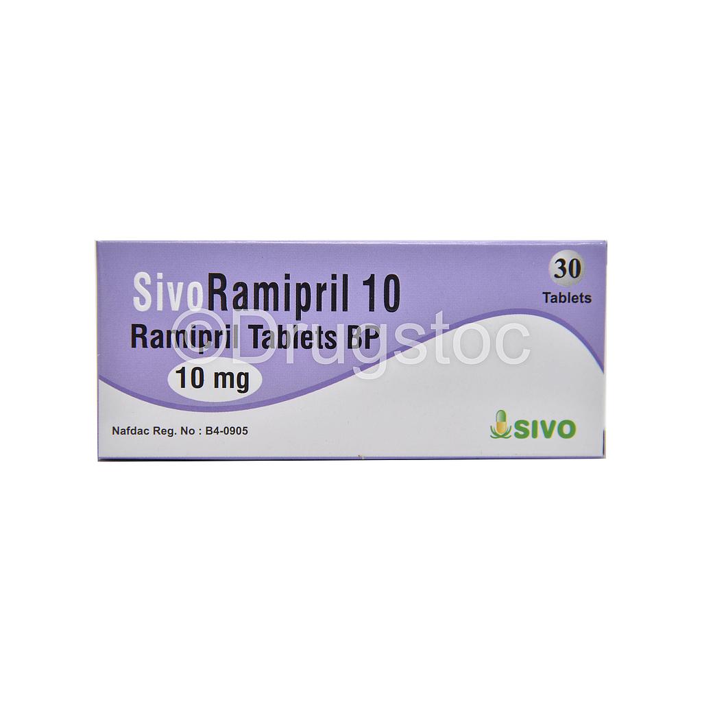 Sivo Ramipril 10mg Tablets x 30''