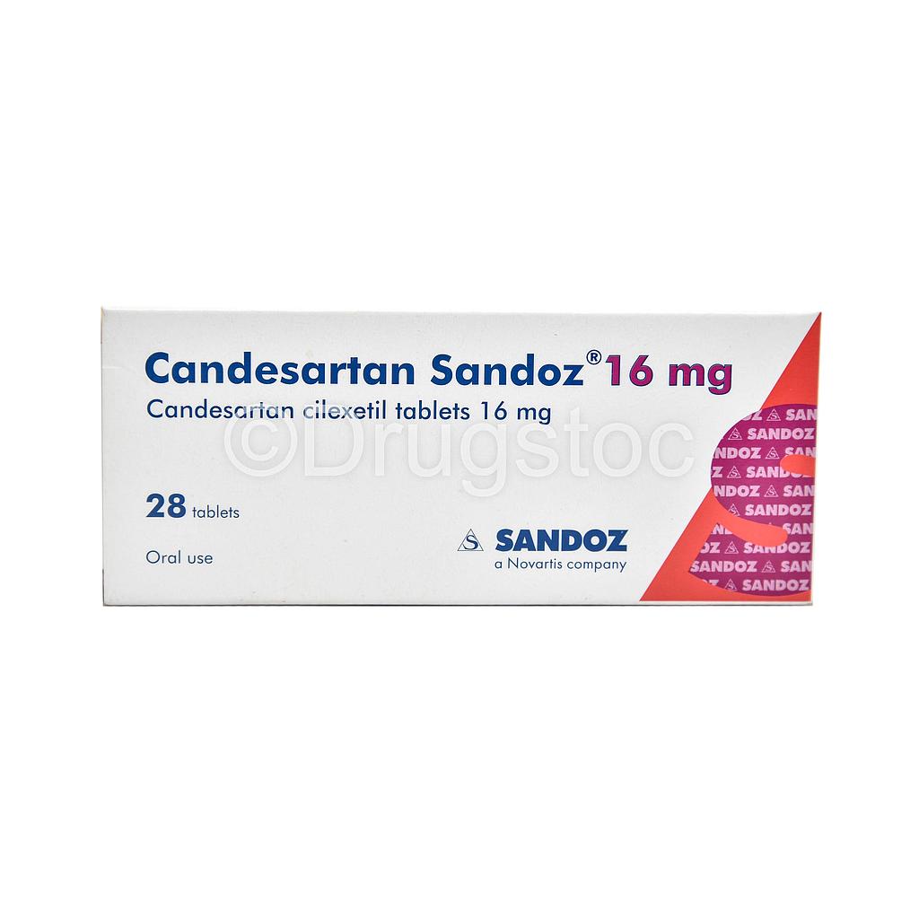 Sandoz Candersartan 16mg Tablets x 28''