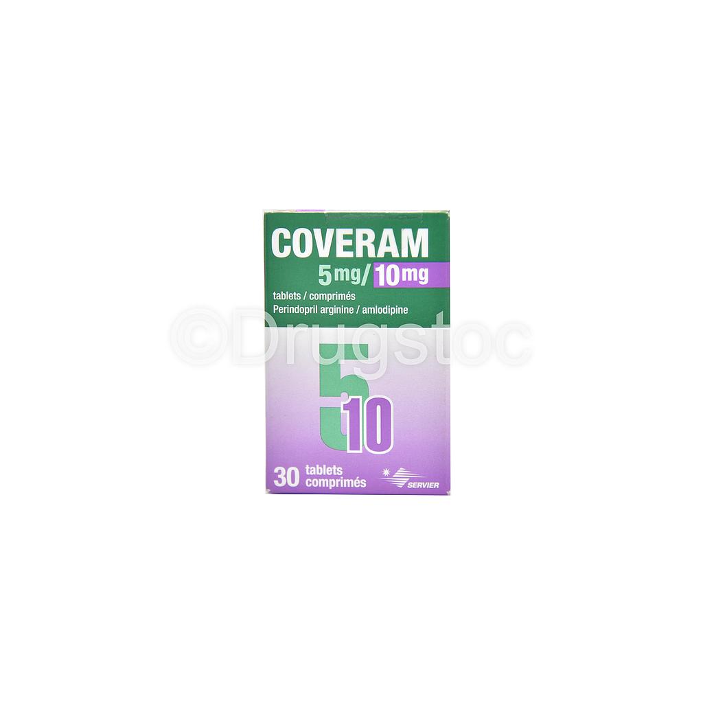 Coveram 5mg/10mg Tablets x 30''