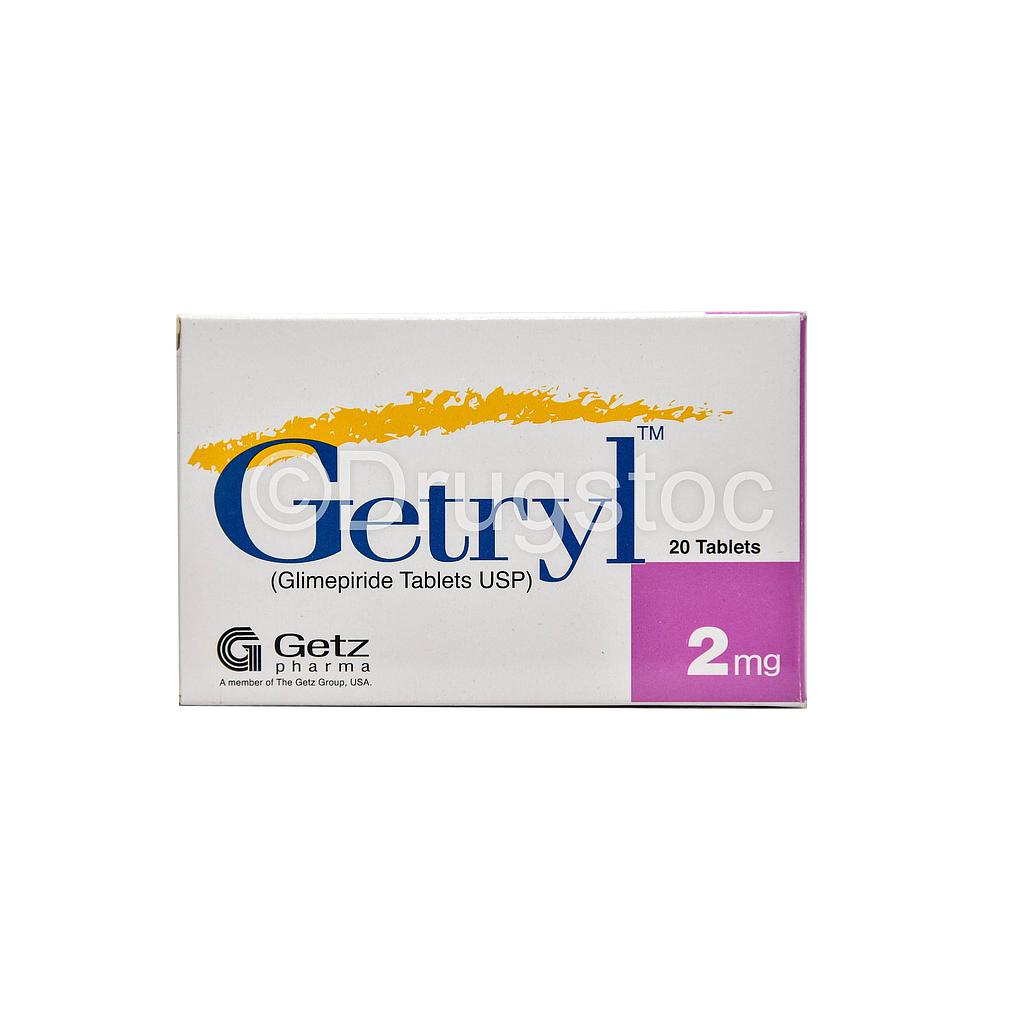 Getryl 2mg Tablet x 20"