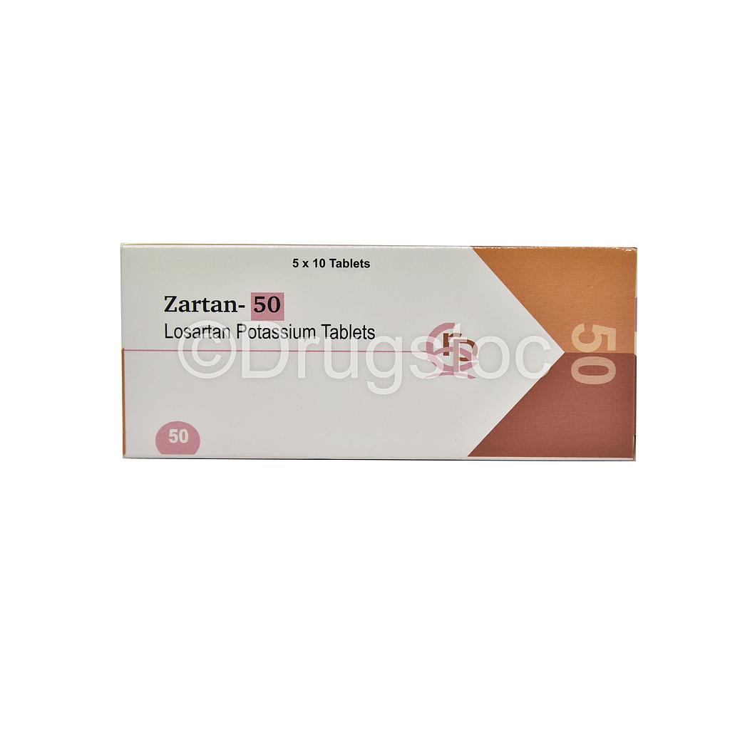 Zartan 50mg Tablets x 50''