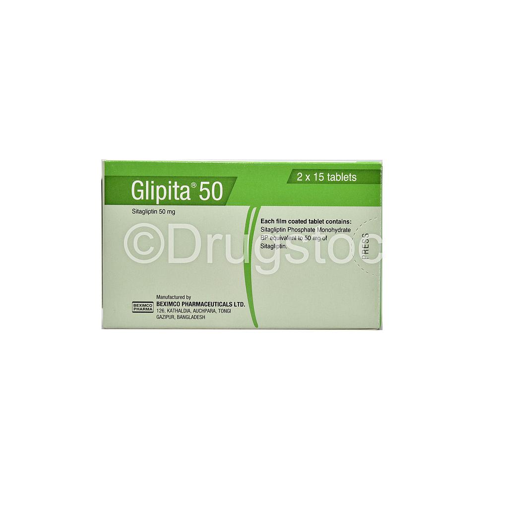 Glipita 50mg Tablets x 30''