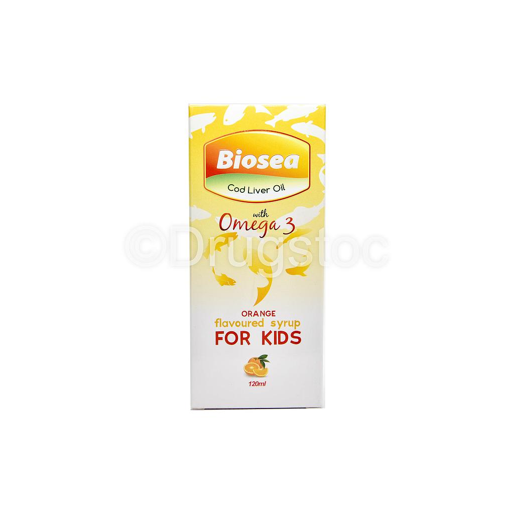 Biosea Orange with Omega 3 For Kids 120mL