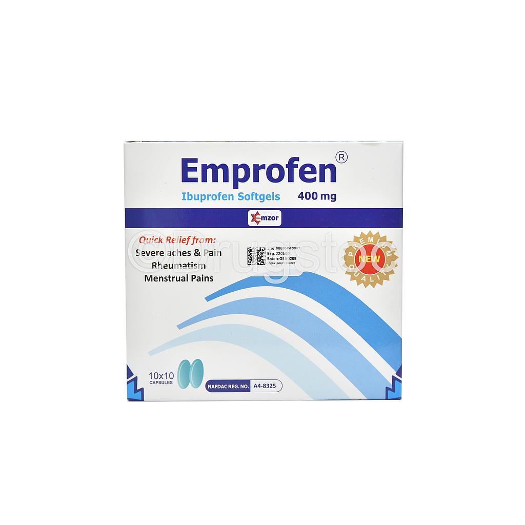 Emprofen 400mg Soft Gel x 100'''