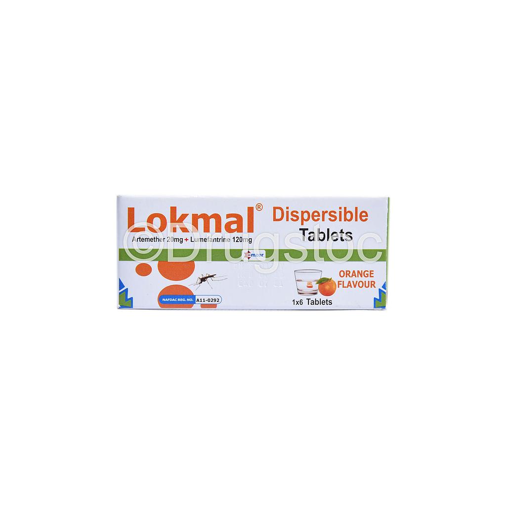 Lokmal Dispersible Tablets x 6''