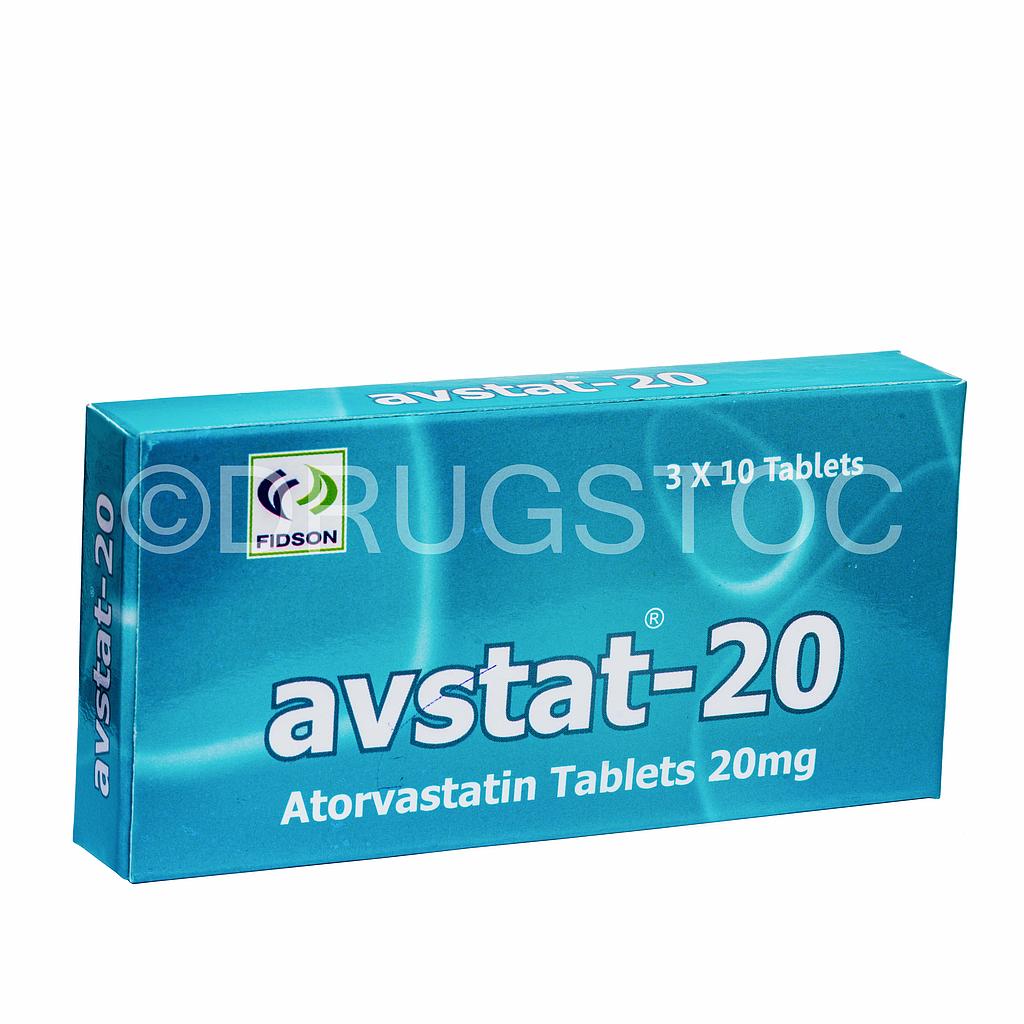 Avstat 20mg Tablets x 30''