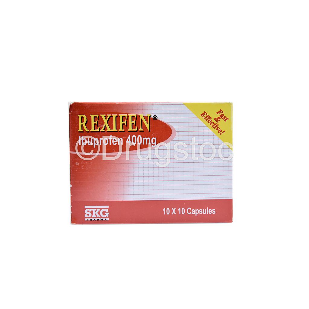 Rexifen 400mg Capsules x 100''