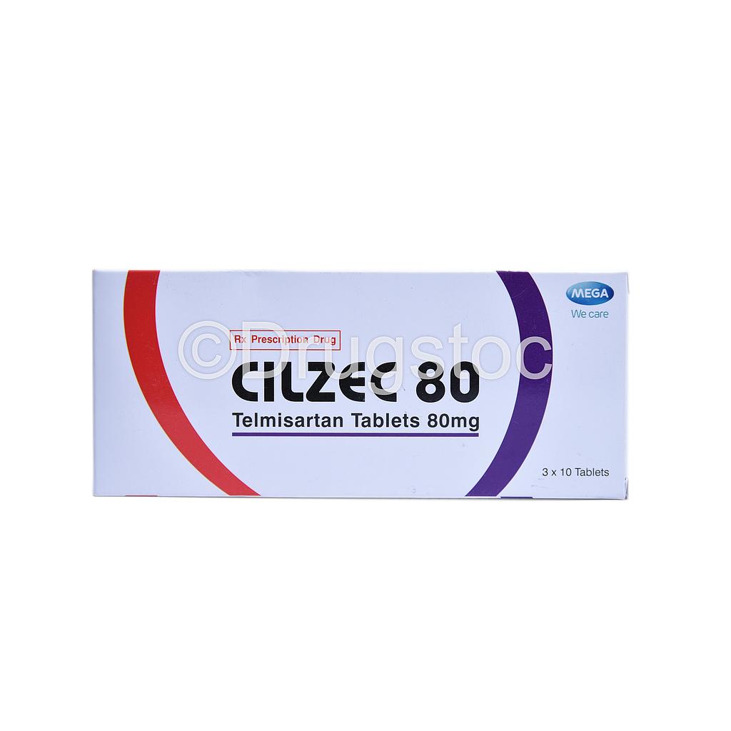Cilzec 80mg Tablets x 30''