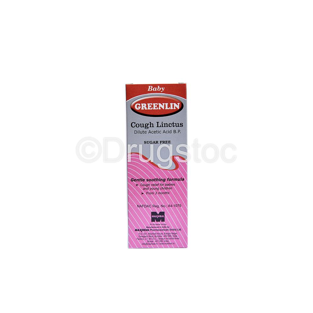 Greenlin Cough Linctus (Children) 100mL