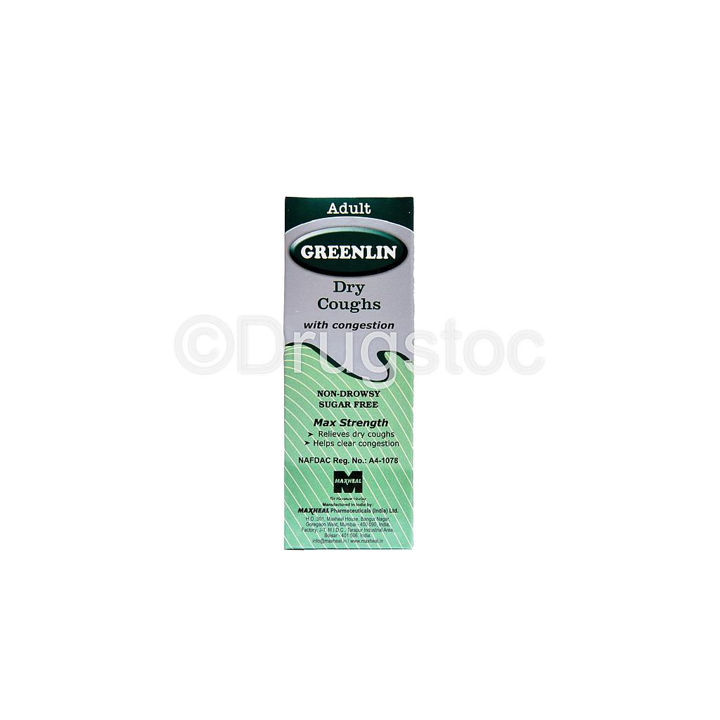 Greenlin Dry Cough (Adult) 100mL