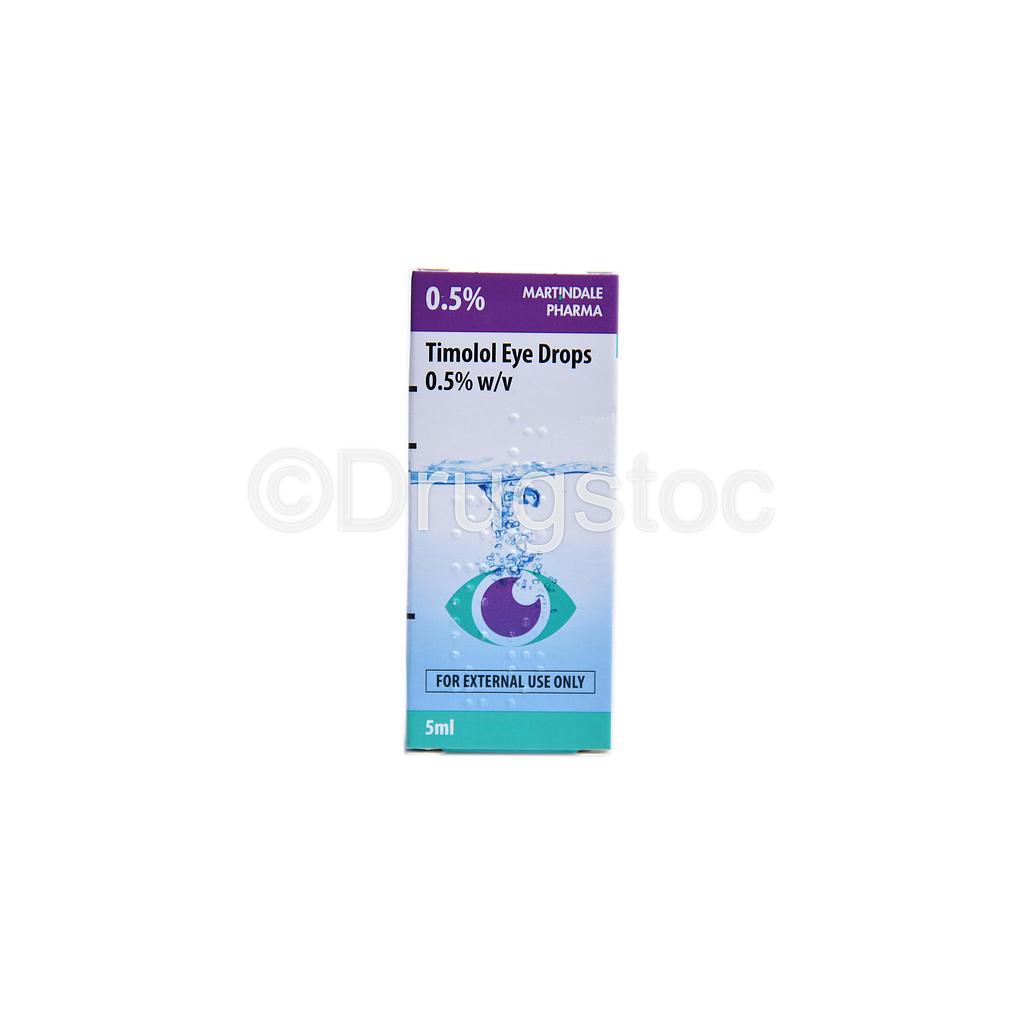 Martindale Timolol Eye drops 0.5%w/v