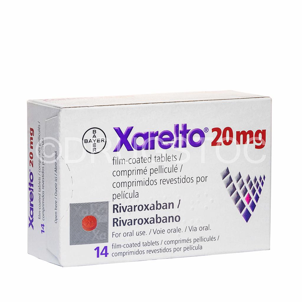 Xarelto 20mg Tablets x 14''