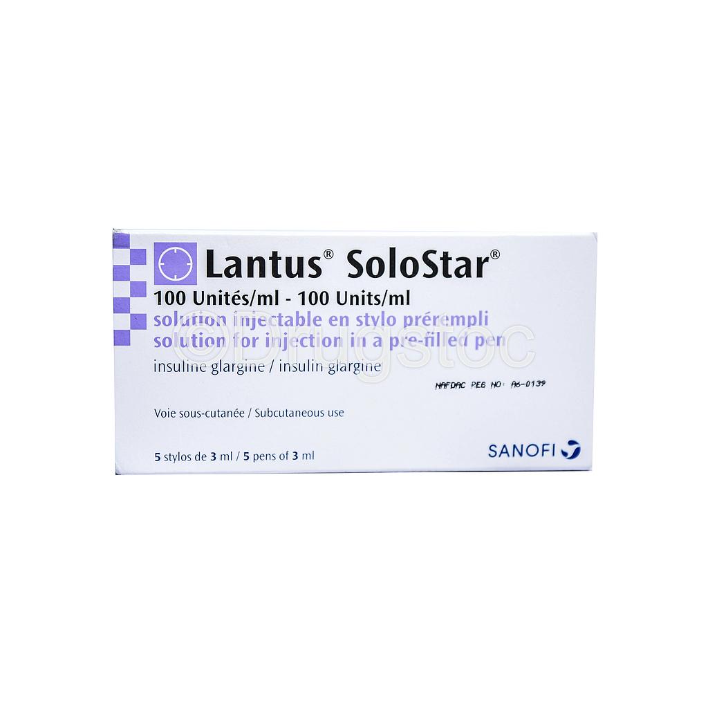 Lantus Solostar 100iu/mL x 5'' (cold chain)