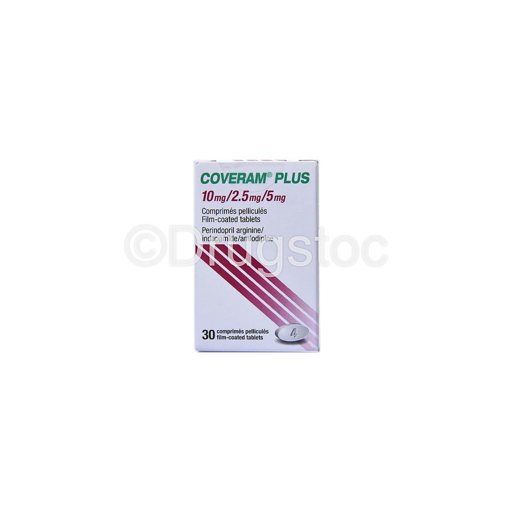 Coveram Plus 10/2.5/5mg Tablets x 30''