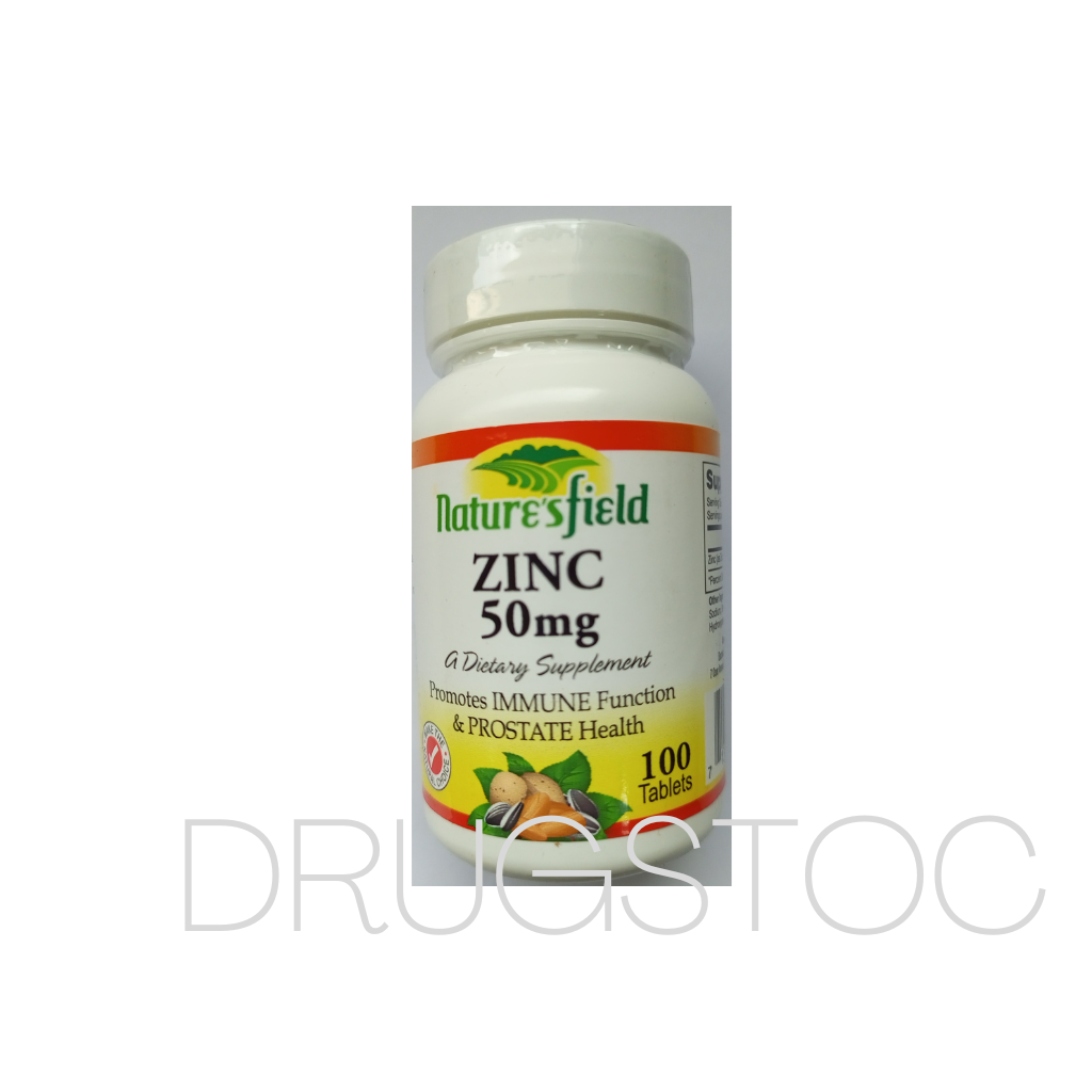 Nature'sfield Zinc 50mg X 100