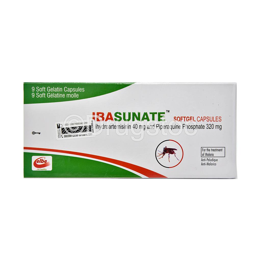 Ibasunate 40/320mg Softgels x 9''