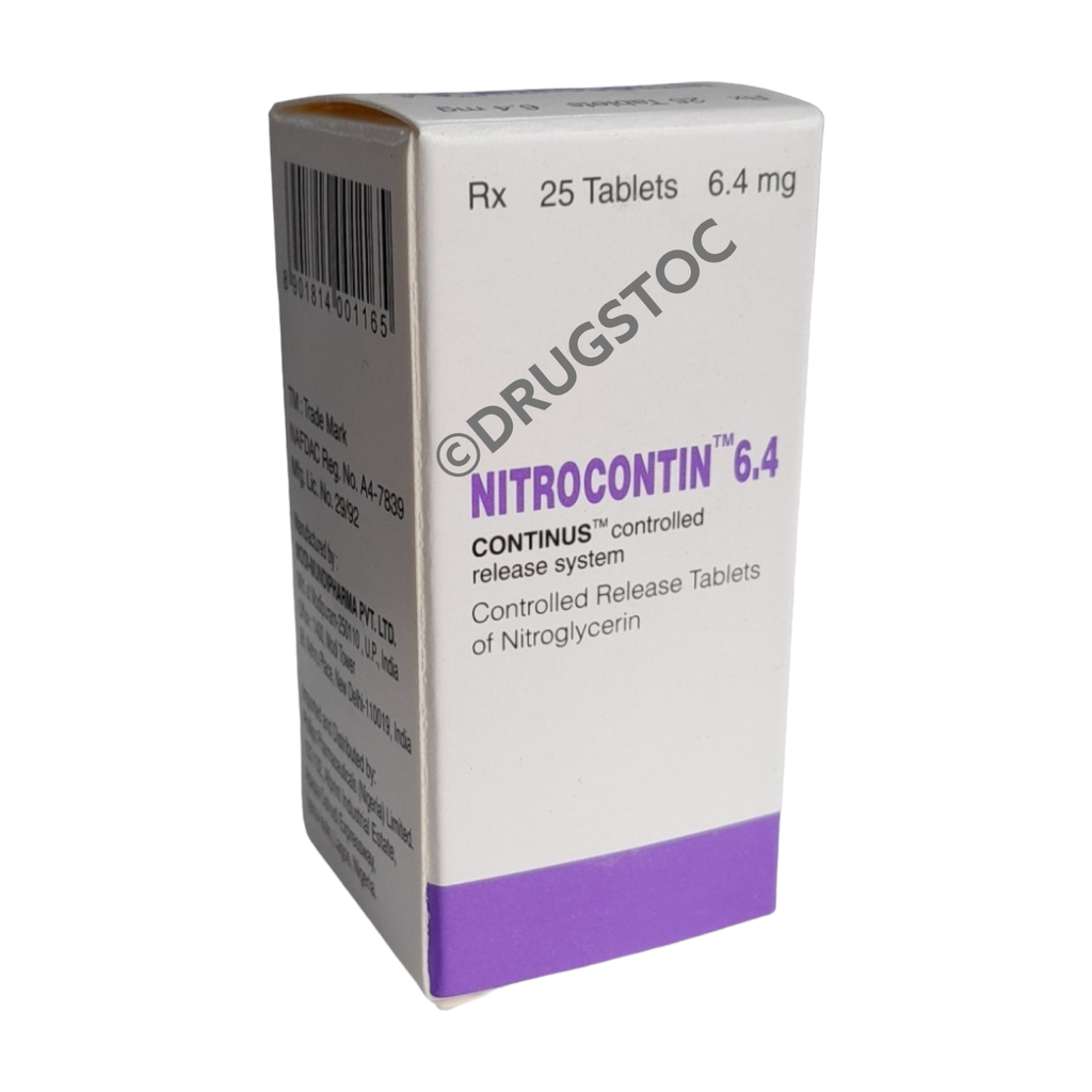 Nitrocontin 6.4mg Tablets x 25''