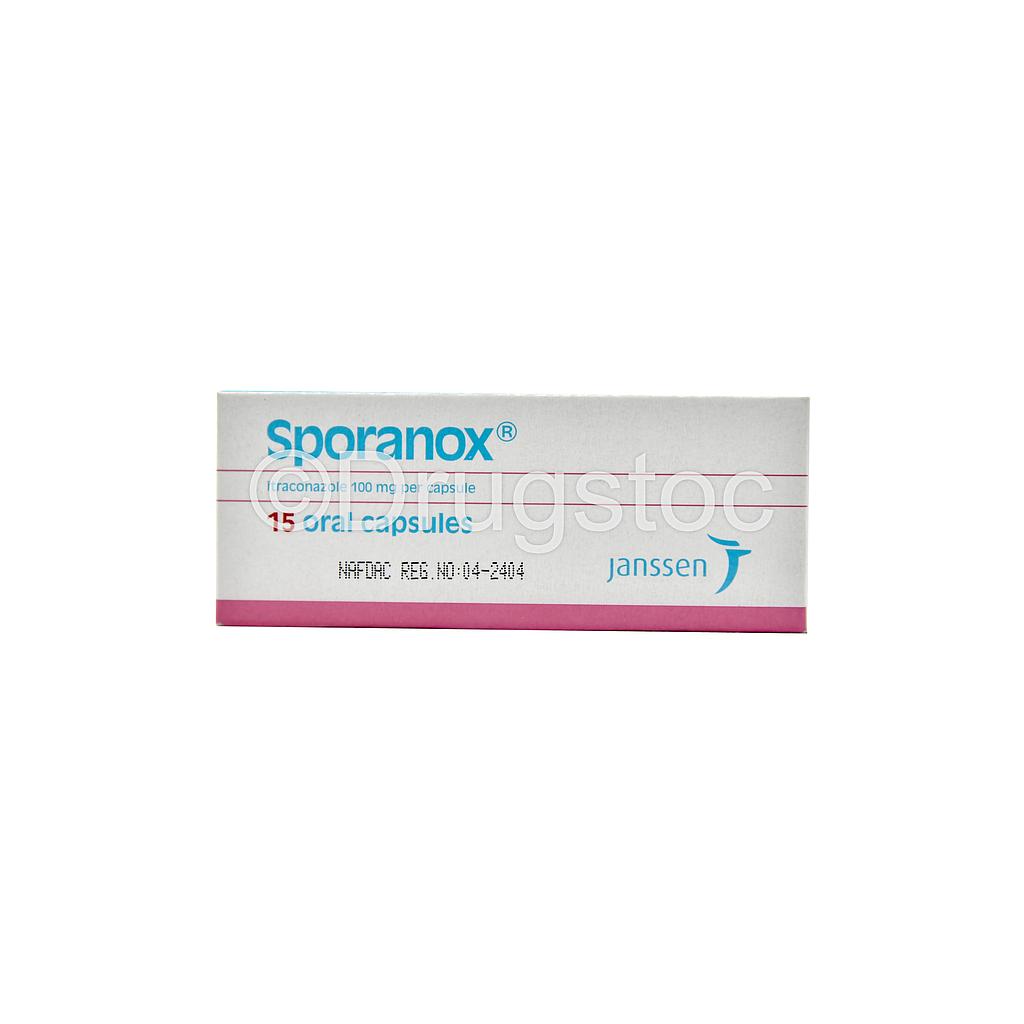 Sporanox 100mg Capsules x 15''