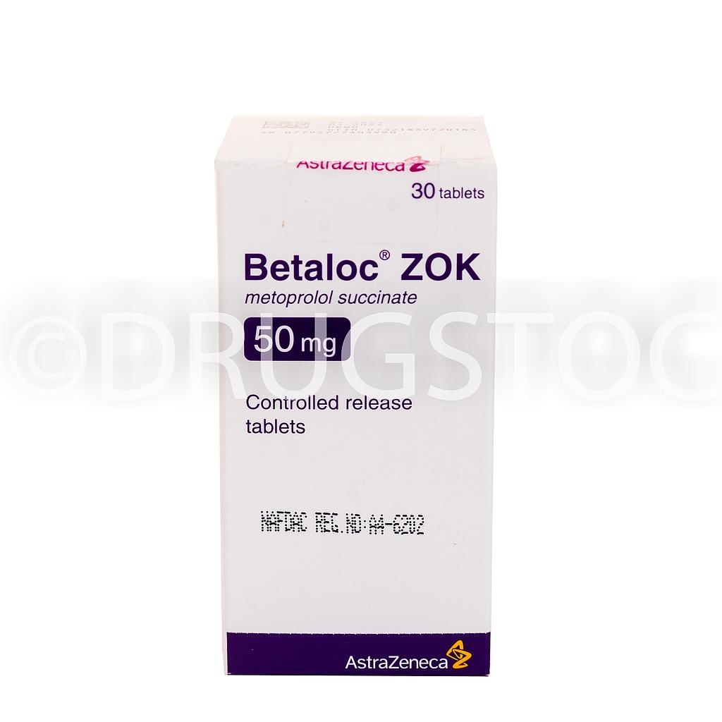 Betaloc ZOK 50mg Tablets x 30''