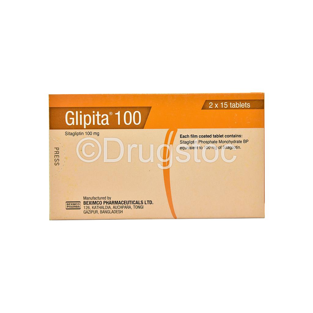Glipita 100mg Tablets x 30''