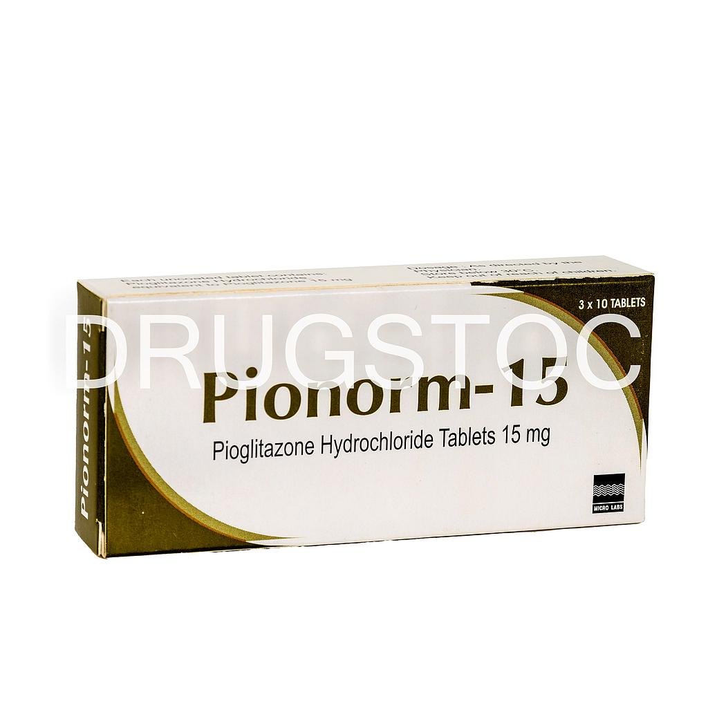 Pionorm-15 Tablets x 30''