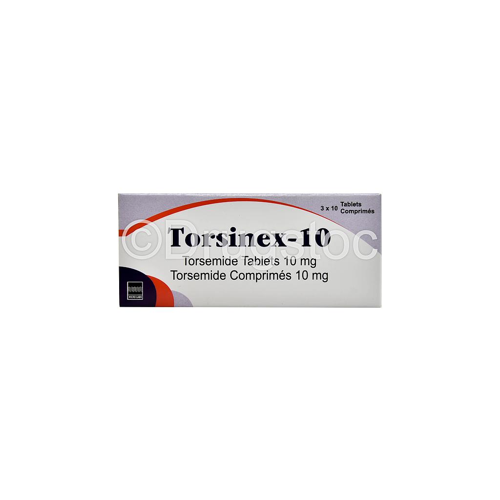 Torsinex-10 Tablets x 30''