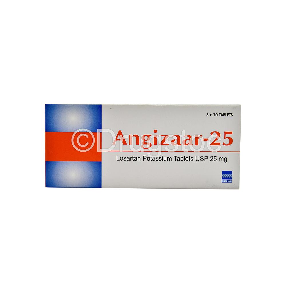 Angizaar-25 Tablets x 30''