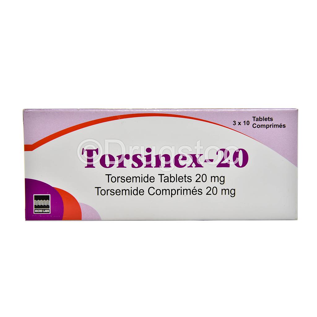 Torsinex-20 Tablets x 30''