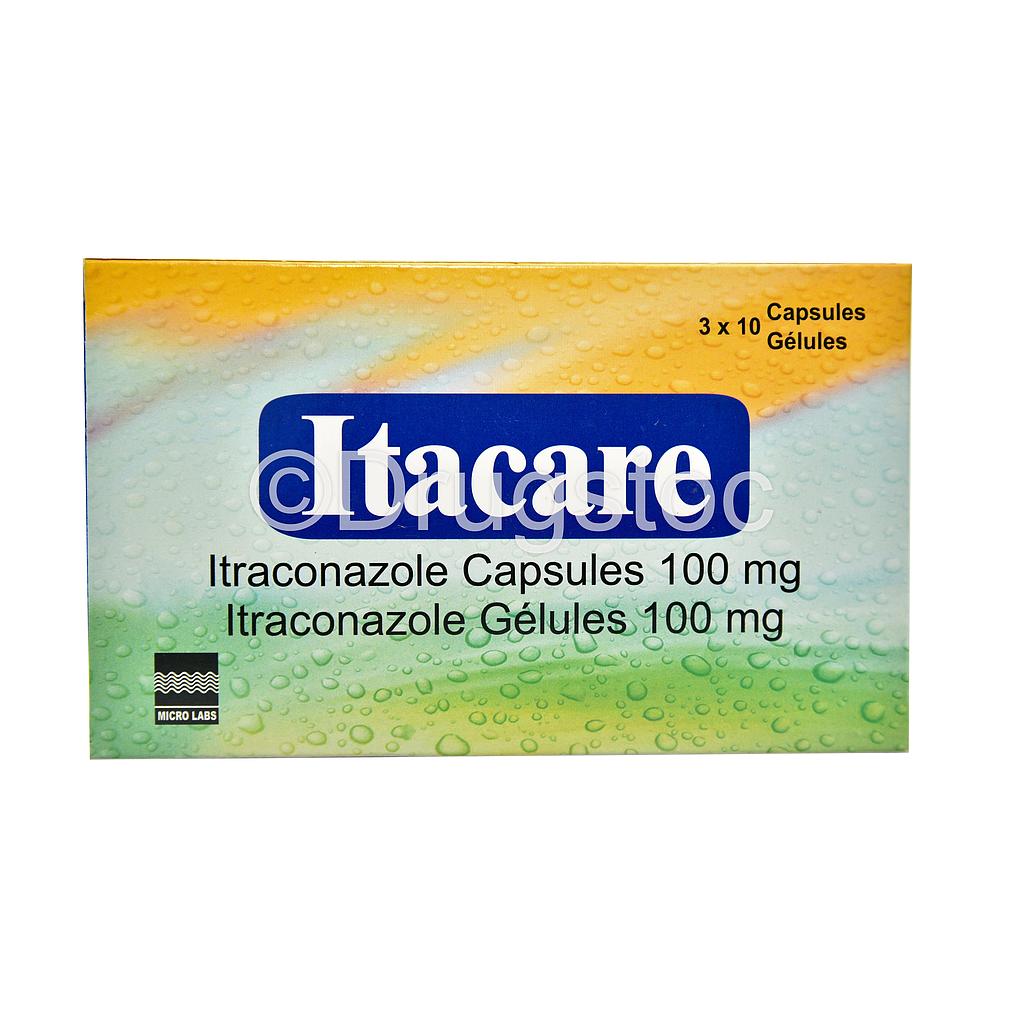 Itacare 100mg Capsules x 30''