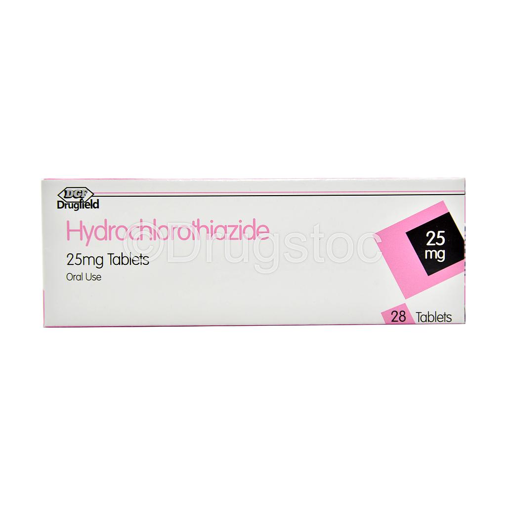 DGF Hydrochlorothiazide 25mg Tablets x 28''
