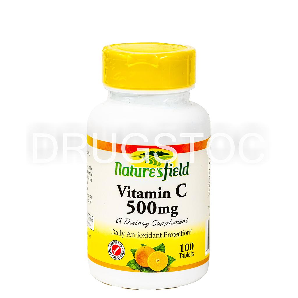 Nature's Field Vitamin C 500mg X 100